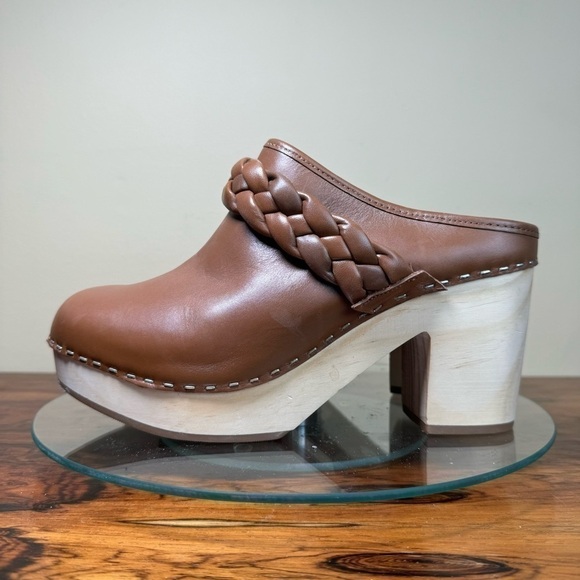 Dolce Vita Hila Braided Clog - saddle leather - size 9.5 - Picture 7 of 16